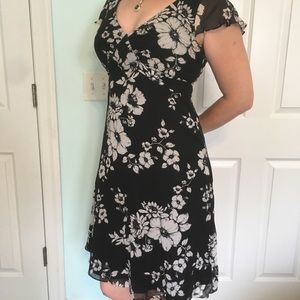 White House Black Market Floral Sundress